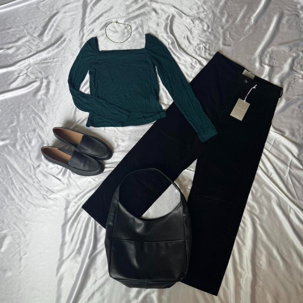 Ana Luisa Gold tone 16" link chain choker #glam #partyvibes